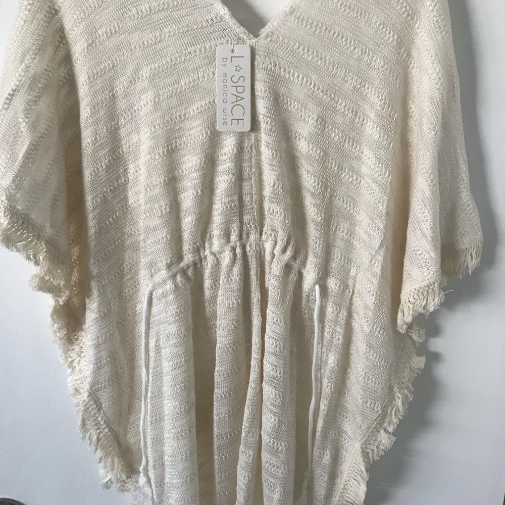 L space swimsuit cover up